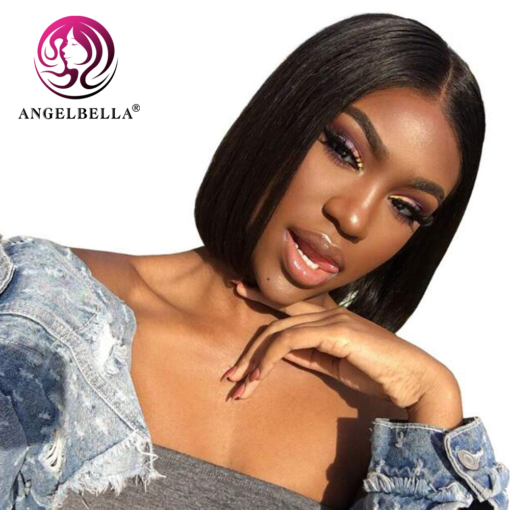 Perruque-Bob-dentelle-Front-Wig-BR-BR-Silienne-Lisse-MSH-MSH-Hair-Perruques-Dentelle-Fermeture-Wig-Cheveux-Naturels