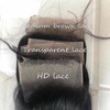 Fermeture en dentelle complète 4 * 4 Silk Straight Hd Lace Ferme Heuvraine Hair Frackeal Ferture Hair