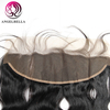 Remy Hair frontal avec paquets de corps noir naturel vague de cheveux humains Poules de cheveux avec fermeture frontale
