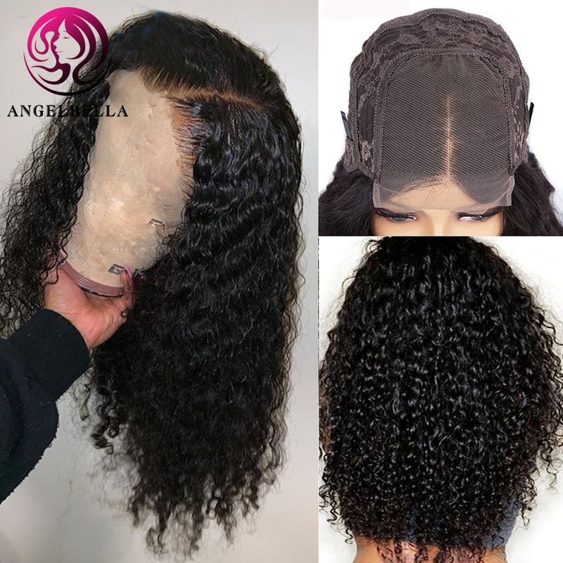 Ferme de lacet de cheveux humains perruque de vague profonde Wig en gros de la dentelle de cheveux humains avant brésilien