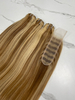 Angelbella Honey Blonde Highlight Ombre Bundles avec une partie gratuite de fermeture en dentelle 2x6