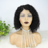 Bob Human Hair Wigs 13x4 en dentelle avant avant vague profonde pré-gardée