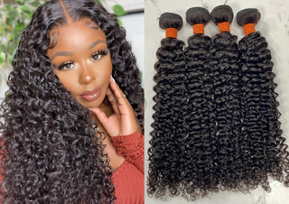 Jerry Curly Bundles (8 '' - 30 '') 100% Remy Human Hair Bundles Wet and Wavy Human Heules Weave Fackles