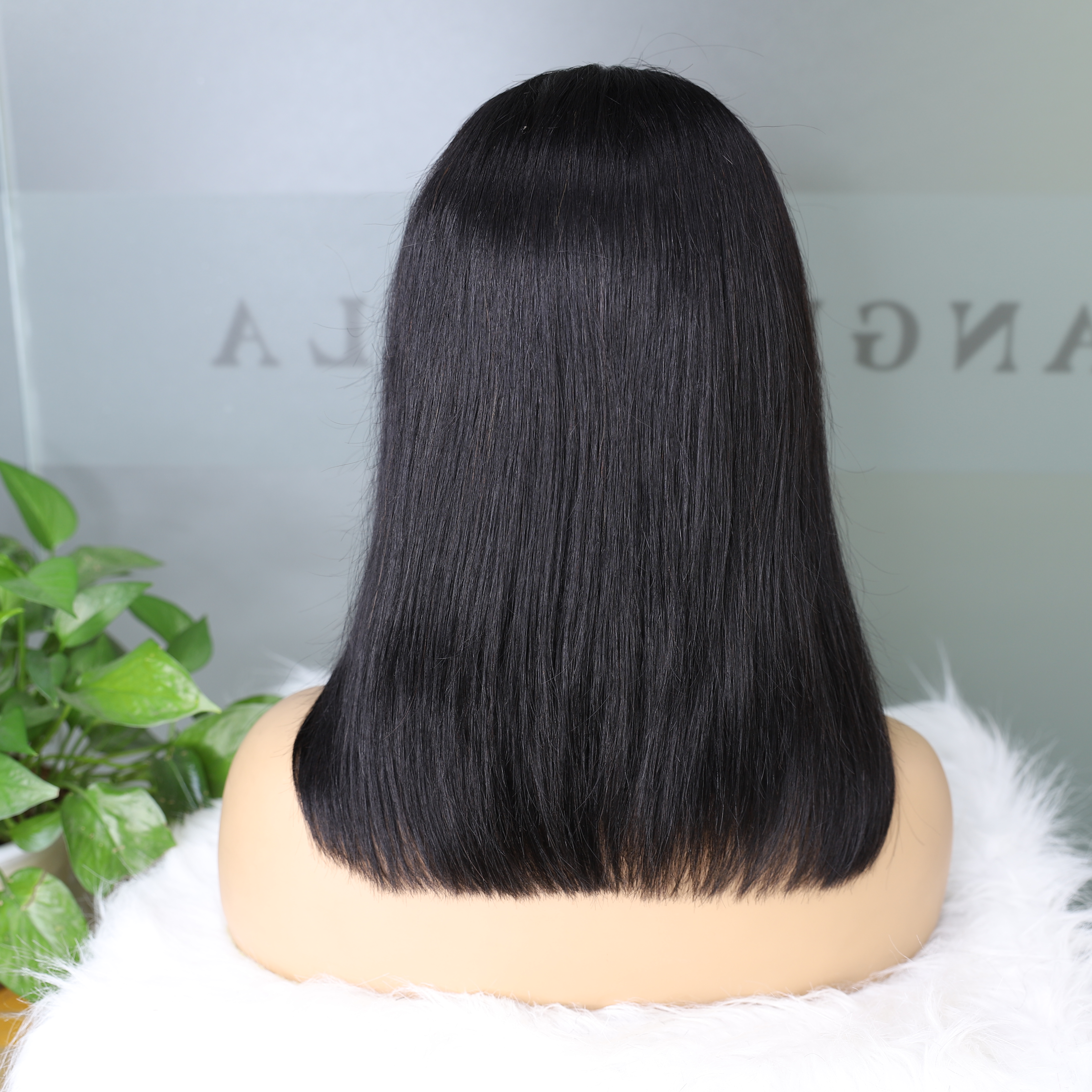 Brésilien Straight Bob Wigs Virgin Quality 5x5 Lace Fermeure T Pièce