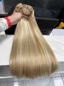 Angelbella 2022 Bundles à cheveux bruts # 16/60 Bond nano blonde / blonde beige 