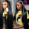 Angelbella Queen Doner Virgin Hair Brésilien Lace Front Perruque avant HD HD Lace Frontal Wigs Lace Front Human Heuvr