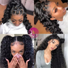 Angelbella Glory Virgin Hair Human Human Human 13x4 Loose Deep Wave Hd Full Lace Lace Front Wigs pour les femmes noires