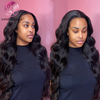 Angelbella Queen Doner Virgin Hair 13x4 Black Body Wave Best Human Human HD HD Lace Front Wigs