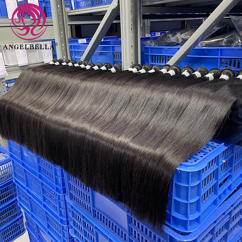 Angelbella Glory Virgin Hair Hair Extension Wholesale Raw Hair Packs Vietnam Raw Virgin Human Hair Bundle