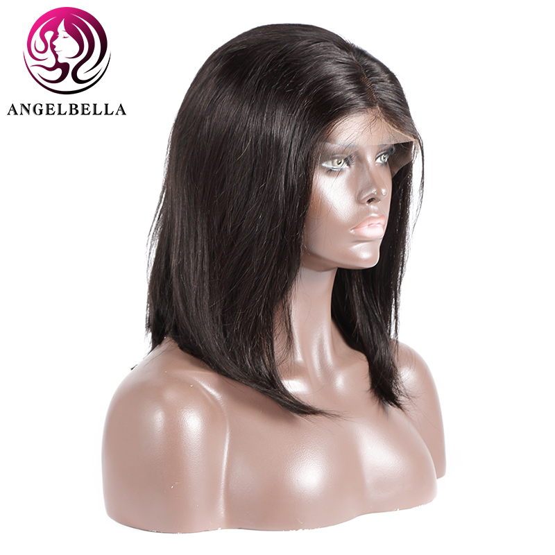 Wholesale Human Hiar Transparent Hd Lace Bob Bob Frontal Wigs for Black Women 