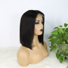 Fermeture en dentelle courte Bob Wig T Partie 4x1 Remy Human Hair for Black Women