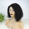 Bob Human Hair Wigs 13x4 en dentelle avant avant vague profonde pré-gardée