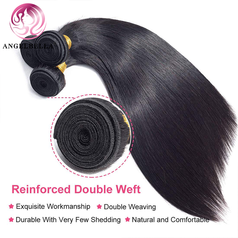 Angelbella dd Diamond Hair Double Drawn Brésilien Hair Extensions Fournisseurs Virgin Remy Hair Bundles