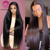 Angelbella Queen Doner Virgin Hair 13x4 Transparent Lace Frontal Full Full Wigs HD Lace Human Hair Wig