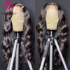Angelbella Queen Doner Virgin Hair Body Wave 13x4 Hd Full Lace Frontal Wig Raw Brésilien Human Human Hd Wig Wig Hd Lace Front Human Hair Wigs