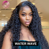 Angelbella DD Diamond Hair Wholesale 100% Human Hair Wigs Water Wave HD Lace Lace Front Pernues pour les femmes noires