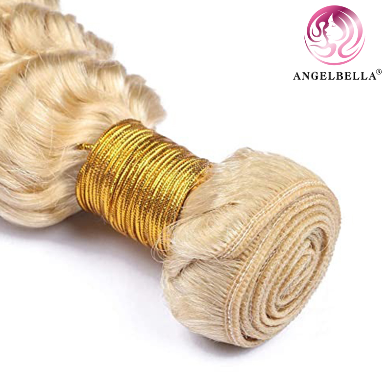 Angelbella Queen Doner Virgin Hair Brésilien Brésilien 613 Boundles de cheveux Huamn à vague profonde 