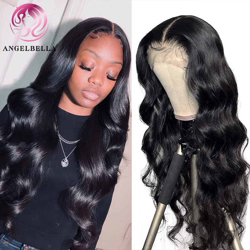 Angelbella dd Diamond Hair Wholesale 13x4 Swiss Hd Lace Frontal Wigs Body Wig bon marché Human Hair Wigs