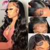 Angelbella Queen Doner Virgin Hair 13x4 Body Wave Best Hd Lace Frontal Human Hair Wigs en ligne pour les femmes noires