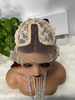 Angelbella 99J Wigs de vagues profondes en vrac avec une partie en dentelle Frontal Burgundy Human Hair Wigs à vendre