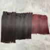 Poules à cheveux raides vierges 100% extension de cheveux humains Double trame ne tombe pas