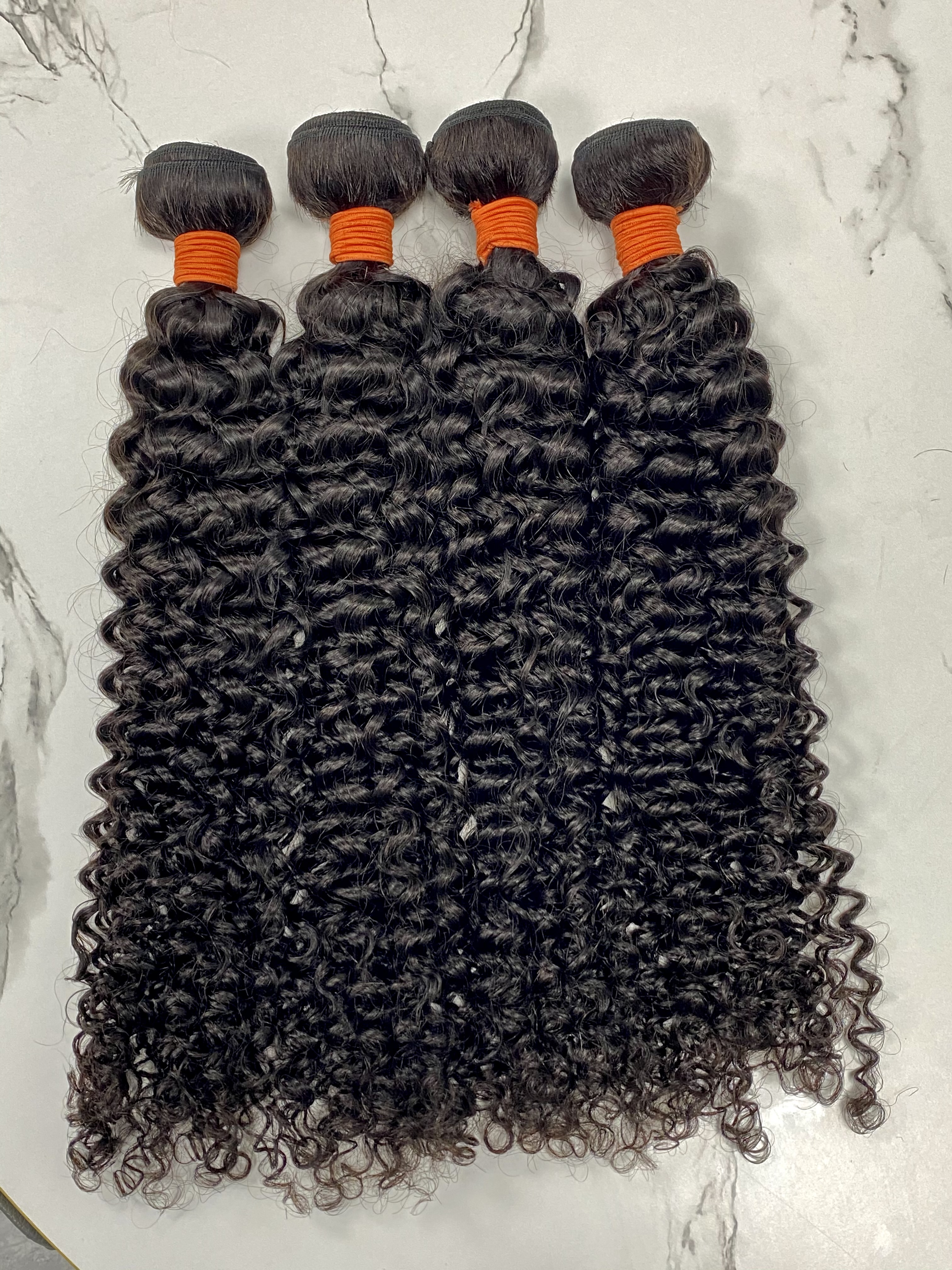 Jerry Curly Bundles (8 '' - 30 '') 100% Remy Human Hair Bundles Wet and Wavy Human Heules Weave Fackles