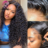 Angelbella dd Diamond Hair 13x4 Hd Water Wave Lace Laceal Wig Frontal Lace Dentelle Perruques avant Heuvrages humains