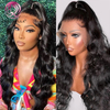 Angelbella dd Diamond Hair 13x4 Transparent en dentelle de dentelle Ferme Body Wave Lace Frontal Wig pré-cueilli