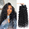 Angelbella en gros de 40 pouces Natural Natural Double Double vague d'eau brésilienne Vierge Human Hair Bundle pour les femmes