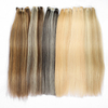 Extensions de cheveux vierges brutes en gros 100% Vierge crue Vierge brésilien Brésilien Brésilien Trade à main attachée Style naturel aligné