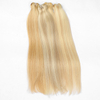 Extension de cheveux en gros à 100% Cuticules Alignement les cheveux raides Traque russe Extensions