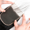 Fermeture de lacet des vagues pour une perruque de cheveux