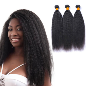 Bundles de cheveux humains raides brésiliens naturels pas cher