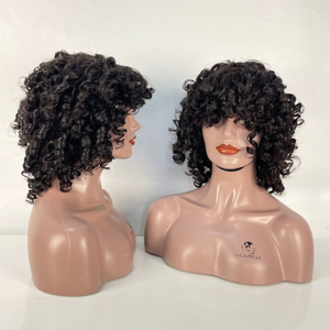 Spirale Curly Afro Wigs pour femmes noires