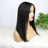 Virgin Brésilien Straight T partie Bob Wig 4x4x1