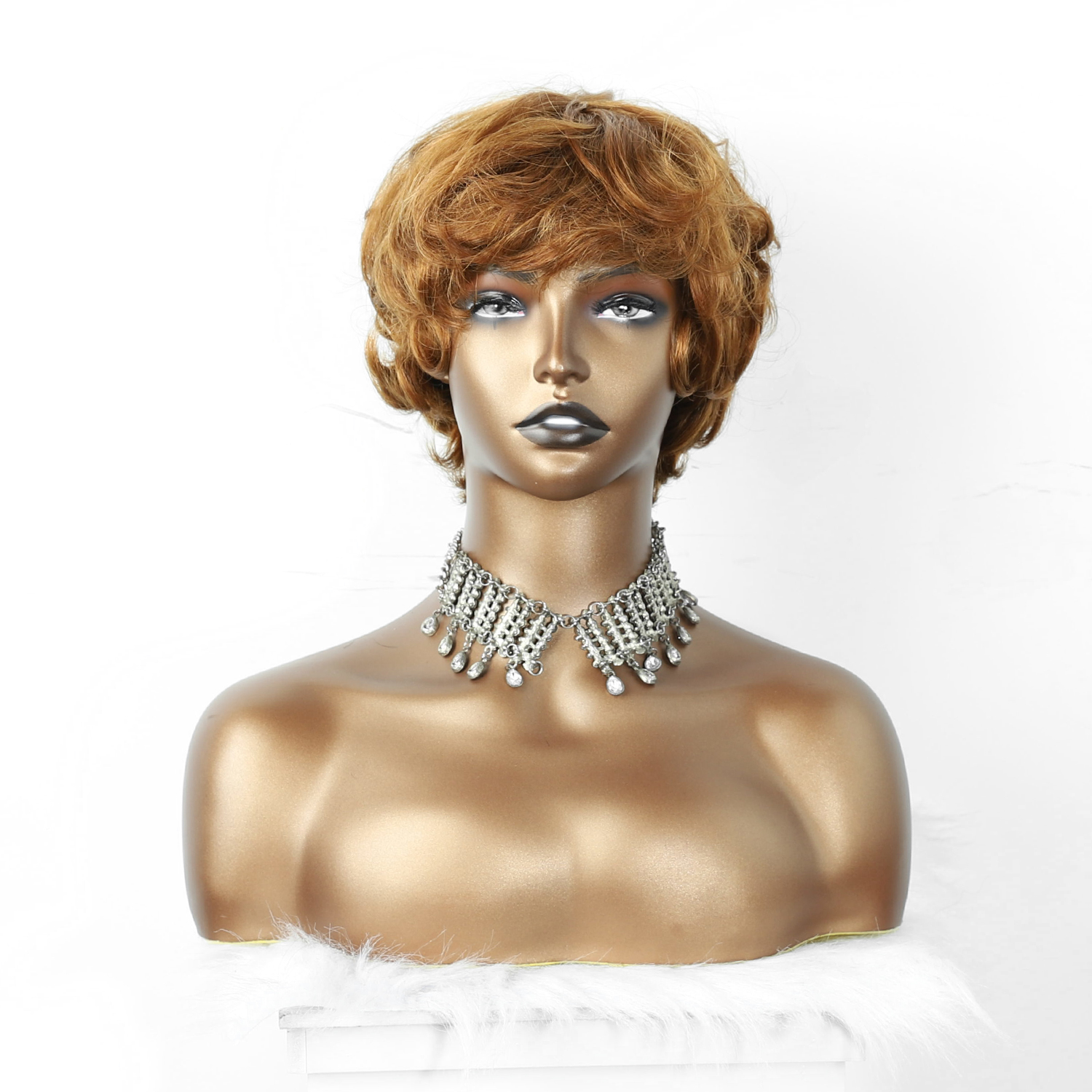  Angelbella DD Diamond Hair New Style Short Bob Wig Prix d'usine Natural Wave Curl Curl Styles Curl Brésilien Machine à cheveux Brésilienne Fabriée pour femmes noires