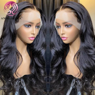 Angelbella DD Diamond Hair 13x4 Body Wave Lace Lace Wig Front Real Human Hair Wigs Wholesale
