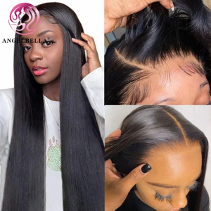 Angelbella dd Diamond Hair Wholesale Lace Frontal Wig 13x4 HD Lace Frontal Wig 28 30 pouces Straitement Pernes à cheveux humains