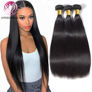 Angelbella Queen Doner Virgin Hair 100% Sinking Nature Black Hair Extensions