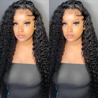 Angelbella 200% de densité Coiffure naturelle 4x4 Wig Ocean Wig Hair Humaneless Lace Fermeure de cheveux humains Perruques pour femmes