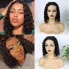 Clôture en dentelle à vagues courtes Bob Wig T Partie 4x1 Remy Human Hair