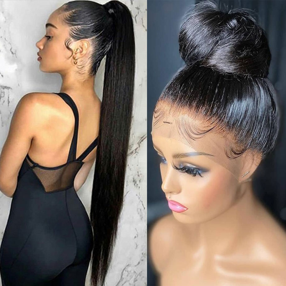 360-Lace-Frontal-Wig-30-32-inch-Hd-Lace-Front-Human-Hair-Wigs-For-Women-Br&eacute;silien