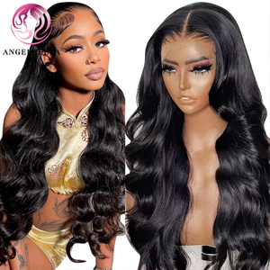 Angelbella DD Diamond Hair 100% Human Hair Wigs Body Wig 13x4 HD Lace Frontal Wigs vendeurs