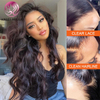 Angelbella Glory Virgin Hair Brésilien pré-cueilli 13x4 Body Wave HD Lace Front Human Hair Wigs