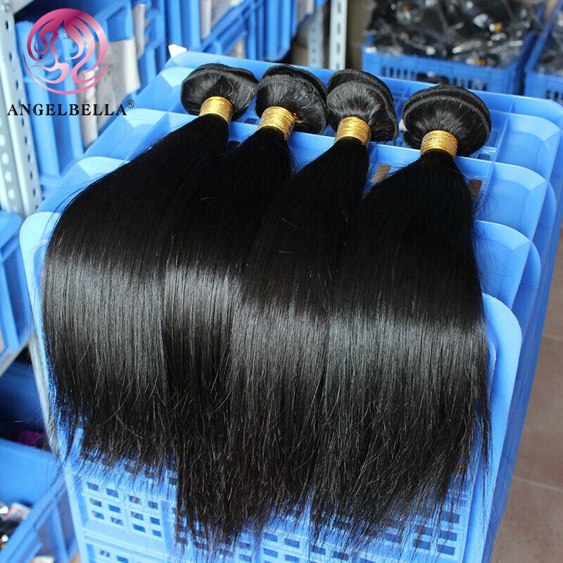 Angelbella Factory Wholesale Couleur naturelle Poules de cheveux vietnamiens vendeurs de ventes privées Double Drawn Drewing Virgin Human Hair Bundles