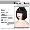Machine complète Bob Straight Bob avec Bang pour les femmes 8 10 12 14 16 pouces