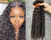 Jerry Curl Hair Packs Human Hair Nature Color Remy Remy Même direction Cuticule Crown Glory 8-30 pouces