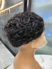 Angelbella Hair Wholesale HD Lace Frontal Wig 180 Density double dessin de pixie Curly 13 * 4 Wig à cheveux naturels non transformés