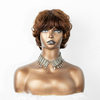  Angelbella DD Diamond Hair New Style Short Bob Wig Prix d'usine Natural Wave Curl Curl Styles Curl Brésilien Machine à cheveux Brésilienne Fabriée pour femmes noires