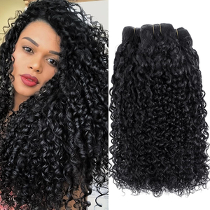 Vendeur de qualité supérieure PiXie Curly Bundles Cheveux Humains 100% Non Transformés Brésiliens Vierges Bundles de Cheveux Humains Pouce PiXie Curly Weave Bundle Extensions de Cheveux Bouclés